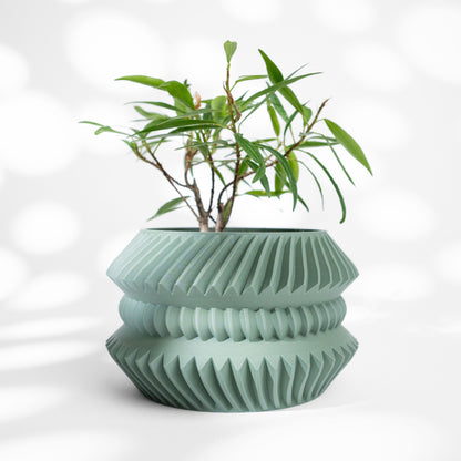 Planter Pot Contemporary Sculptural Succulent Holder, Indoor Container, Desk Organizer