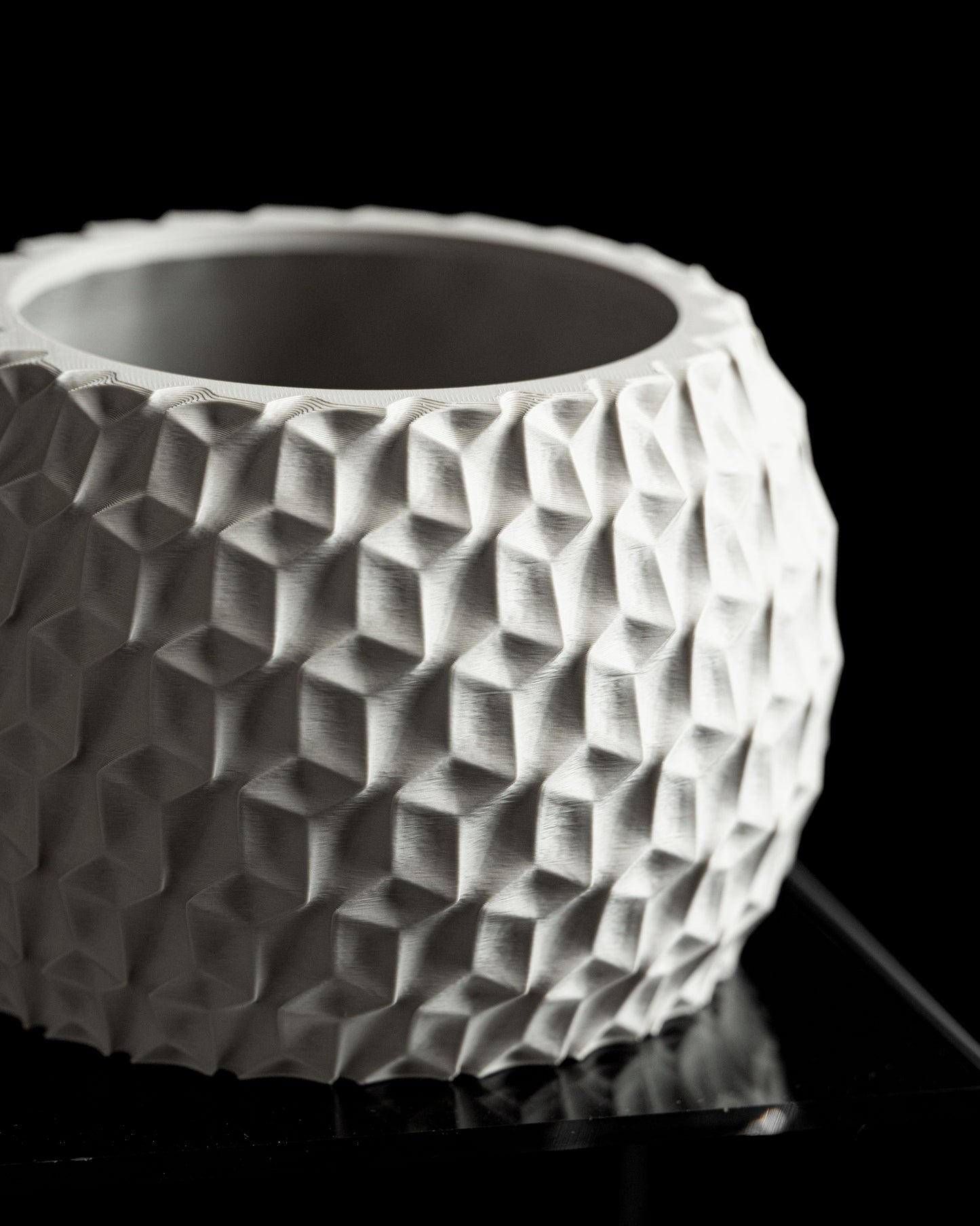 Hexagon Planter, Indoor Succulent Pot, Modern Desk Container, Home Decoration, Minimalist Plant Accent