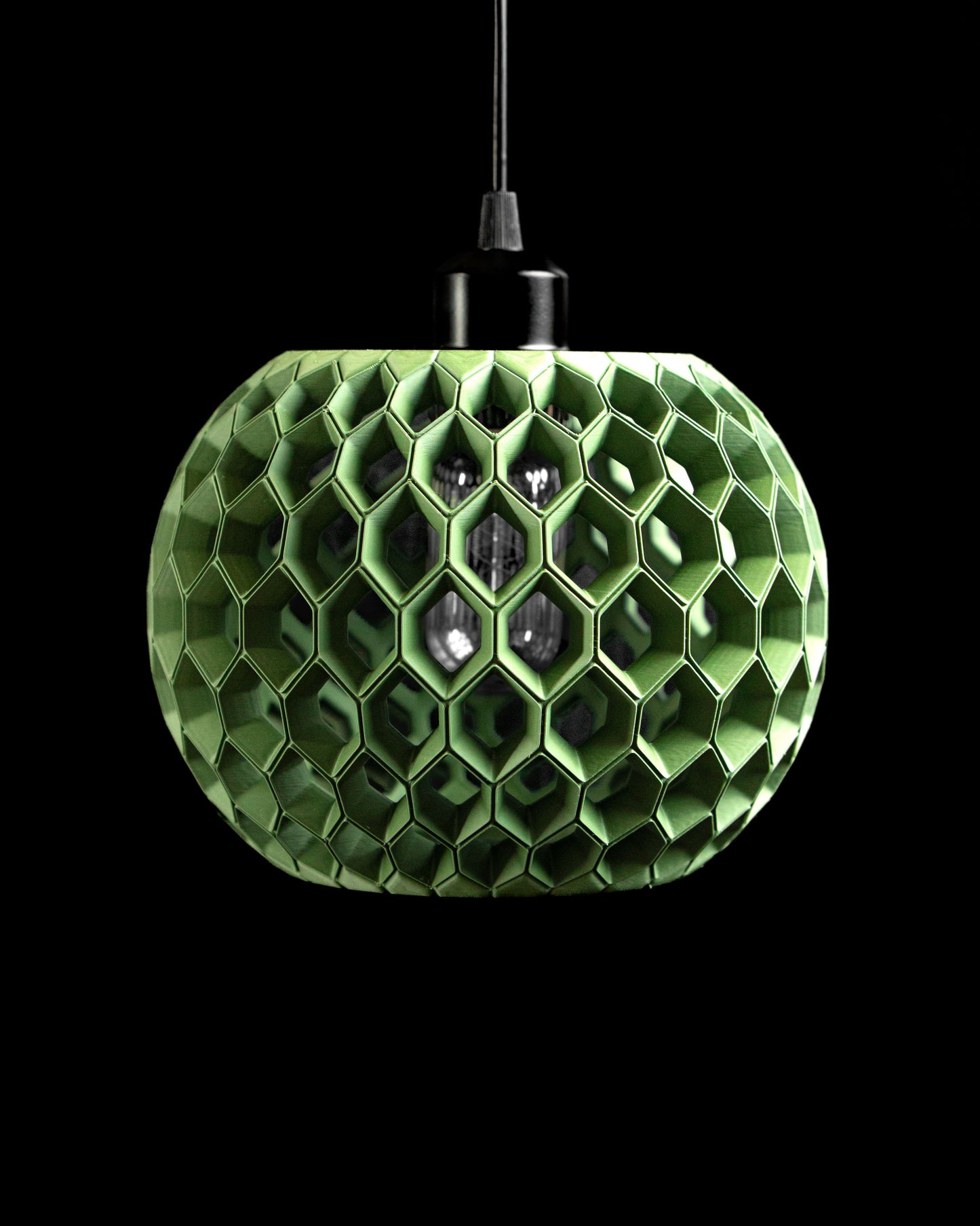 Pendant Light, Geometric Hexagonal Shade, Contemporary Hanging Ceiling Lamp, Dining Room Fixture