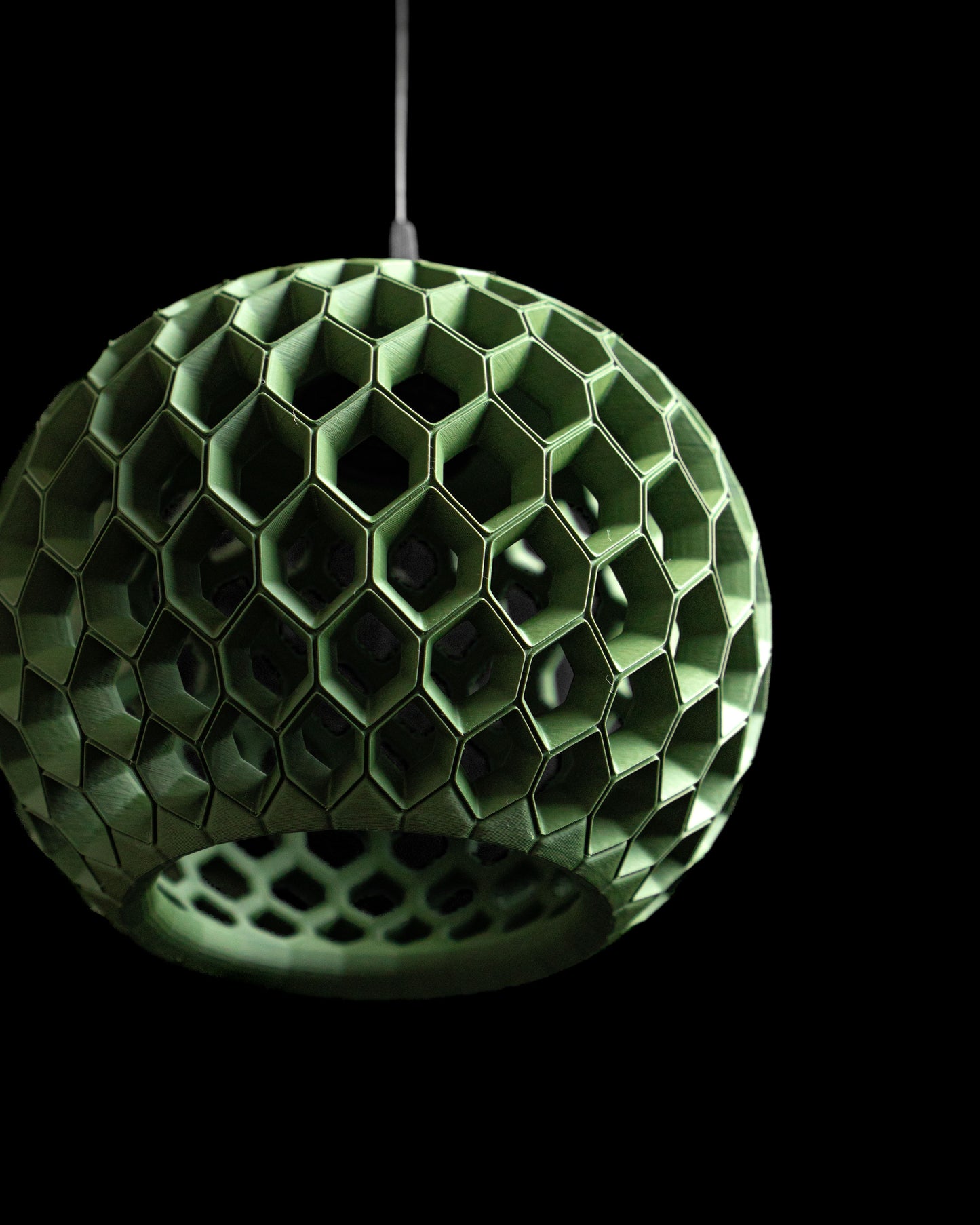 Pendant Light, Geometric Hexagonal Shade, Contemporary Hanging Ceiling Lamp, Dining Room Fixture