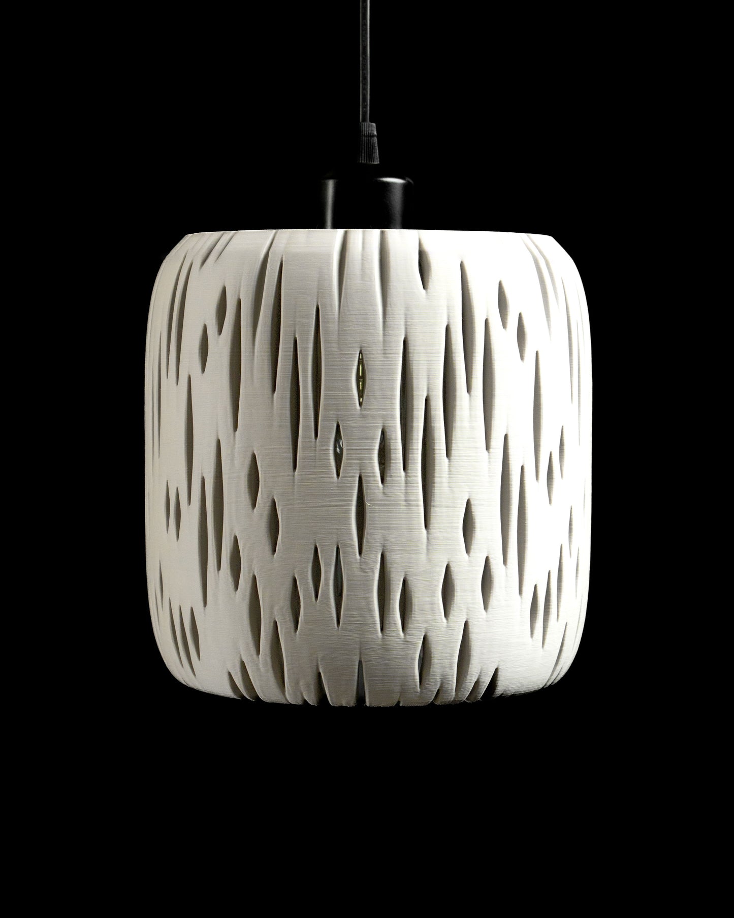 Original Artistic Pendant Light Shade, Architectural Suspension Lamp, Minimalist Nordic Japandi Style, Art Deco
