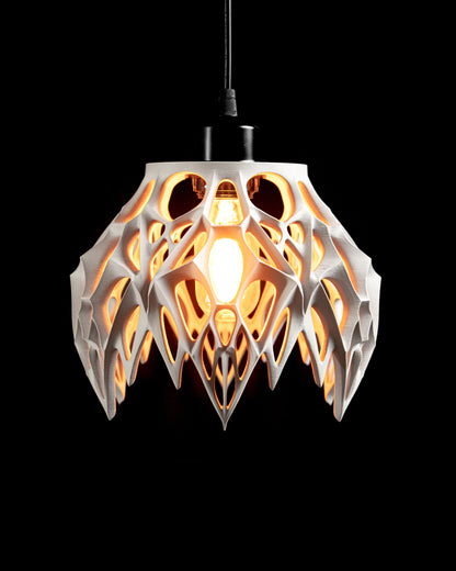 Pendant Light, Sculptural Shade, Kitchen Island Lighting, Japandi Minimalist Accent