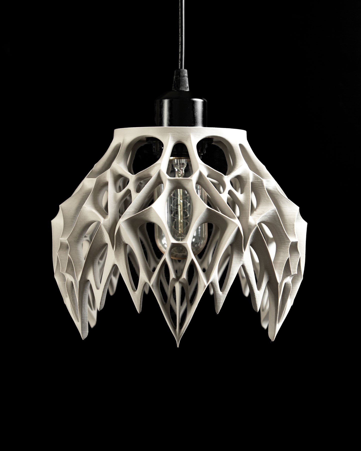 Pendant Light, Sculptural Shade, Kitchen Island Lighting, Japandi Minimalist Accent