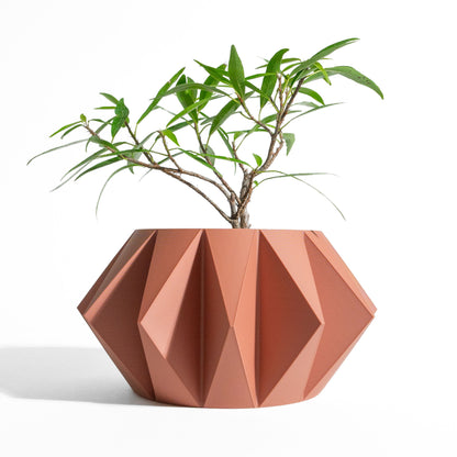 Succulent Planter, Contemporary Geometric Vessel, Modern Desk Organizer, Stylish Accent