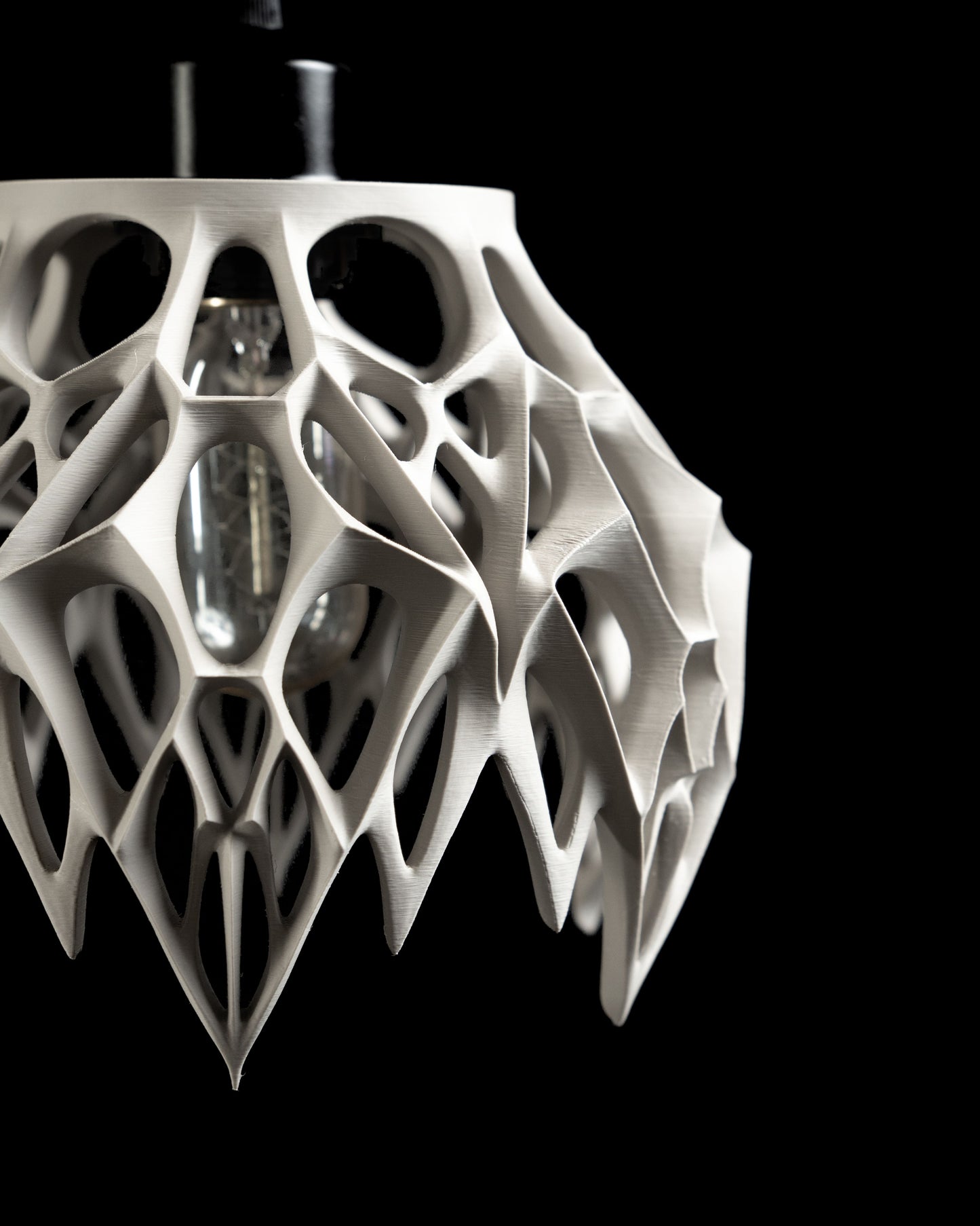 Pendant Light, Sculptural Shade, Kitchen Island Lighting, Japandi Minimalist Accent