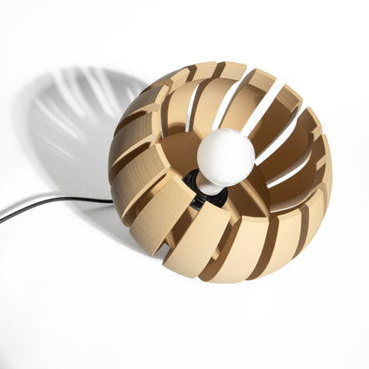 Pendant Light, Sculptural Japandi Ceiling Fixture, Contemporary Dining Bedside Accent