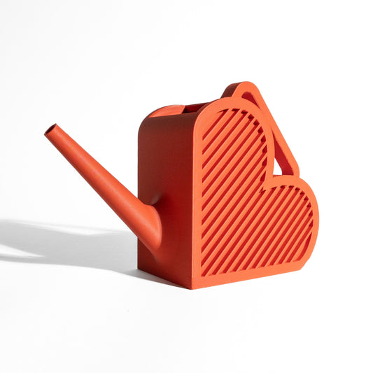 Watering Can, Heart Spout Indoor Succulent Waterer, Contemporary Desktop Pourer.