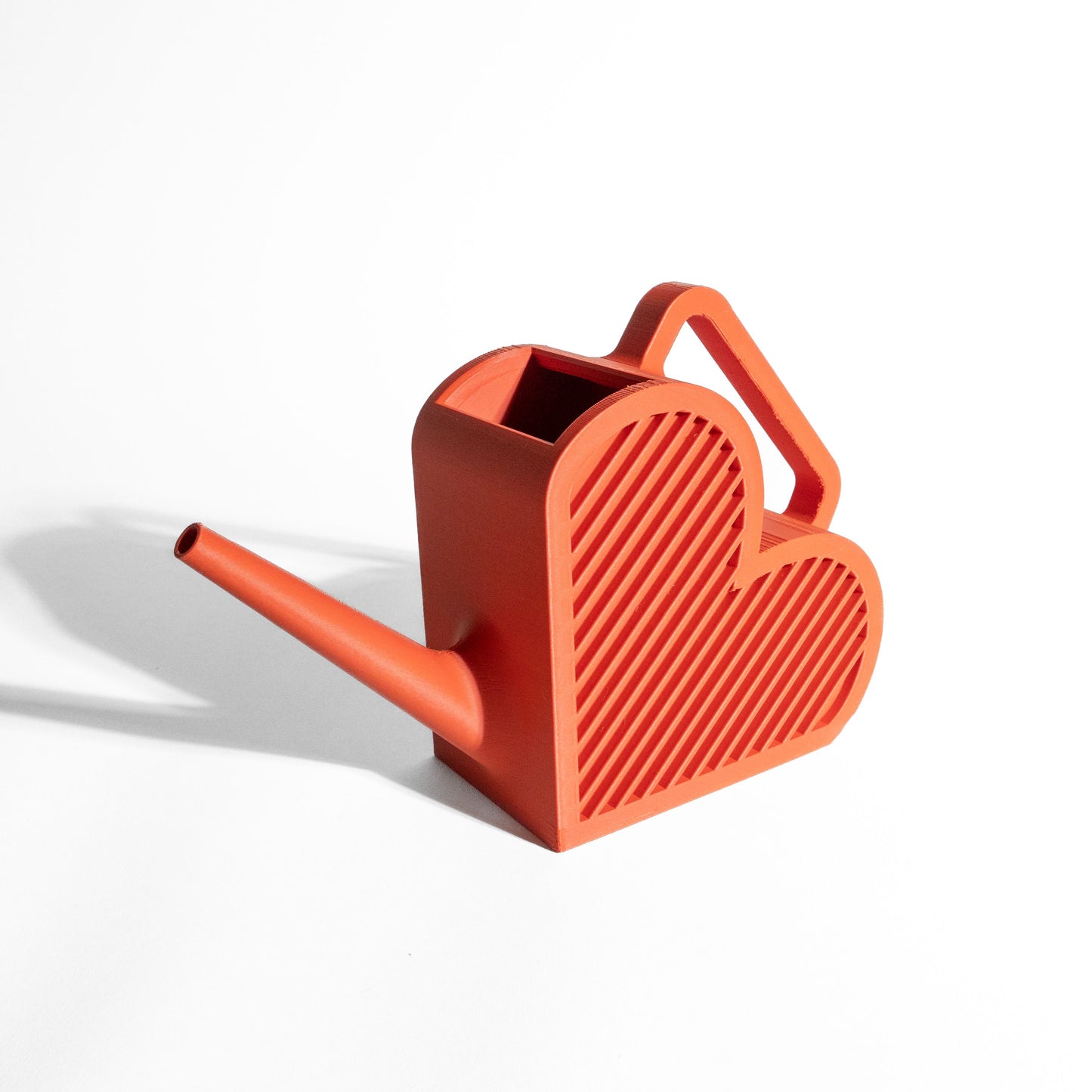 Watering Can, Heart Spout Indoor Succulent Waterer, Contemporary Desktop Pourer.