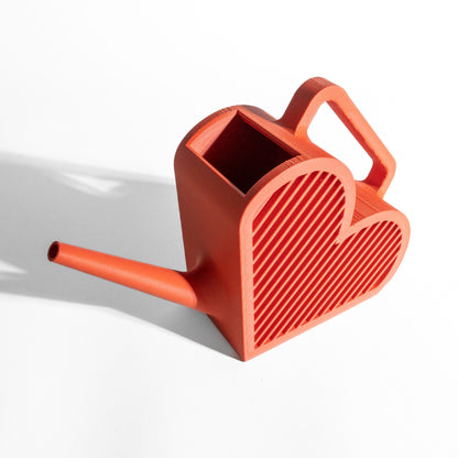 Watering Can, Heart Spout Indoor Succulent Waterer, Contemporary Desktop Pourer.