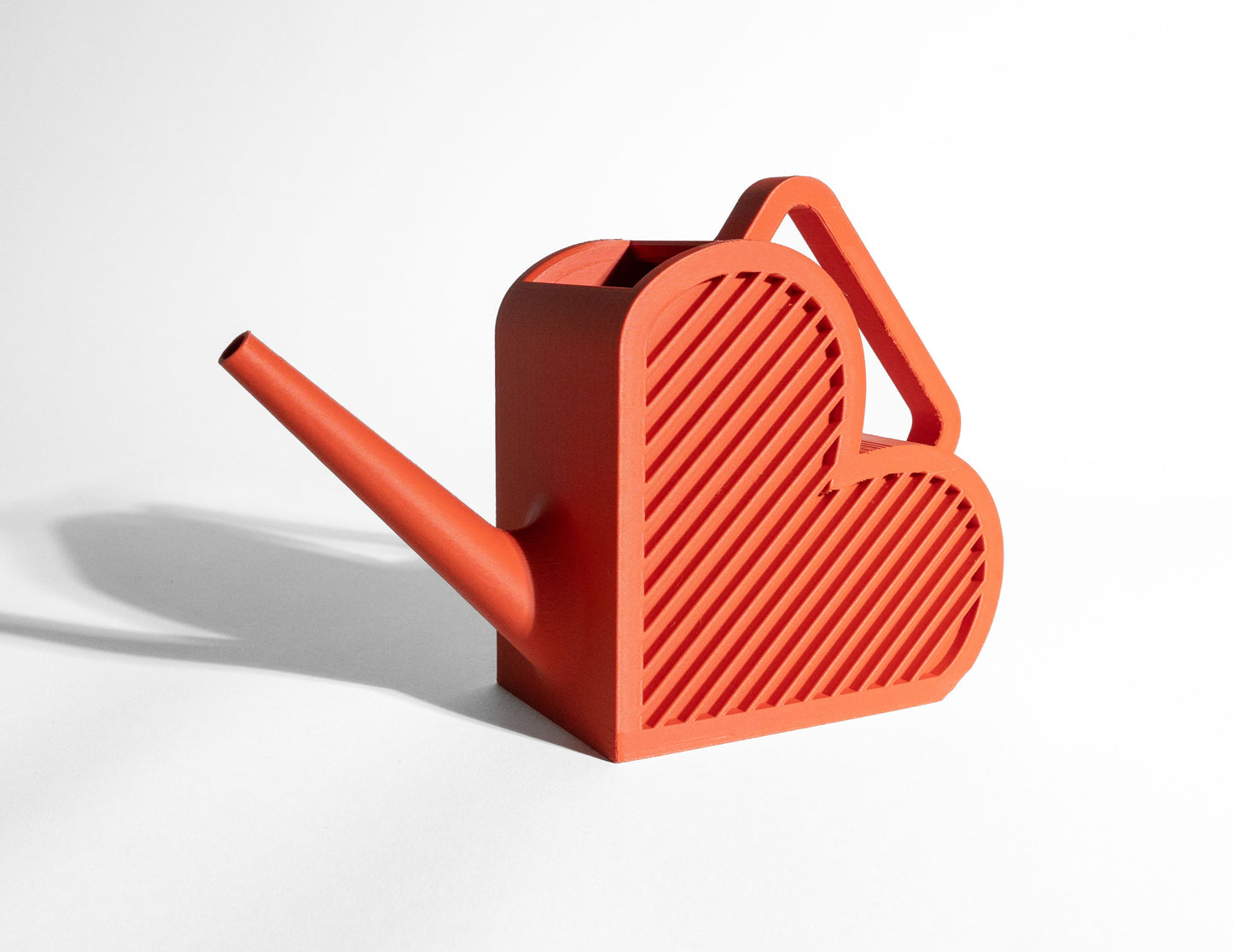 Watering Can, Heart Spout Indoor Succulent Waterer, Contemporary Desktop Pourer.