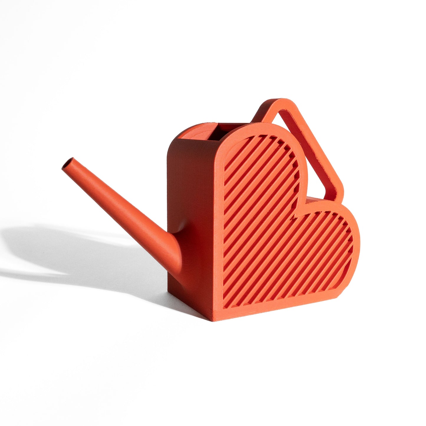 Watering Can, Heart Spout Indoor Succulent Waterer, Contemporary Desktop Pourer.