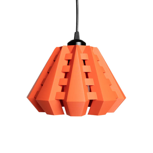 Geometric Pendant, Light Dome Shade, Original Matte Kitchen Island Lighting, LED-Friendly, Minimalist, Japandi Style
