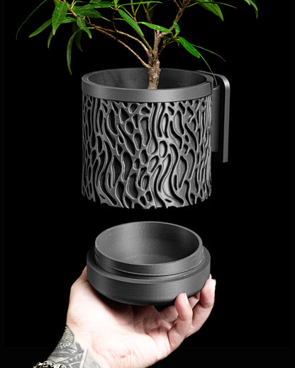 Modern Planter Pot, Geometric Houseplant Keeper, Stylish Statement Organizer, Art Deco, Minimalist Nordic Style