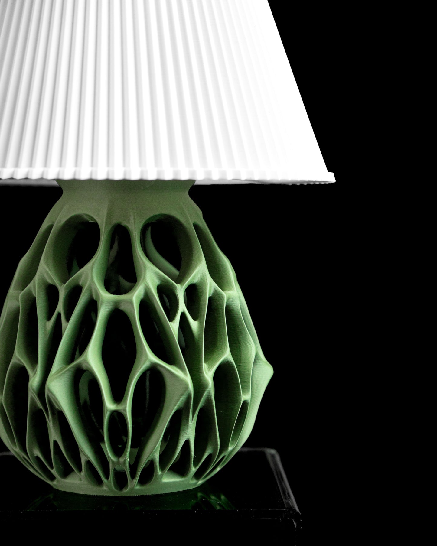 Table Lamp Architectural Shade, Bedside Ambient Light, Accent Illumination Warmth, Nightstand Soft Glow