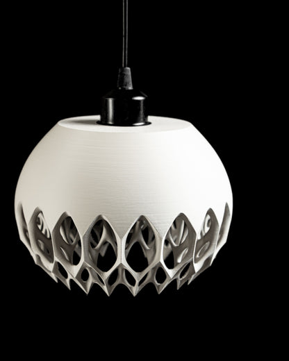 Pendant Light, Sculptural Shade, Ceiling Accent, Perfect Kitchen Island Elegance