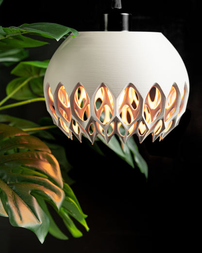 Pendant Light, Sculptural Shade, Ceiling Accent, Perfect Kitchen Island Elegance