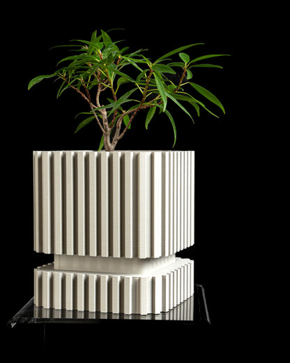 Succulent Planter, Indoor Herb Container, Desk Organizer, Minimalist Elegant Decor