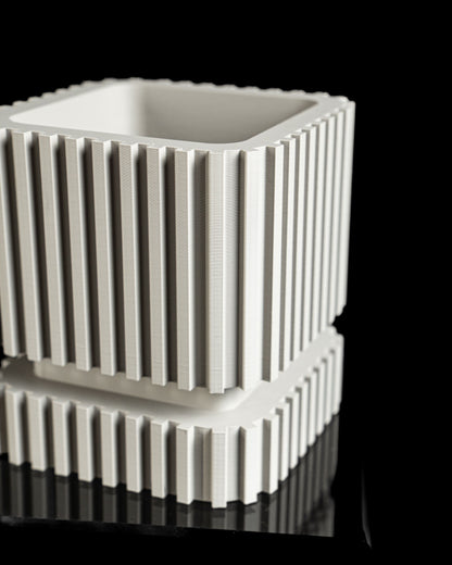 Succulent Planter, Indoor Herb Container, Desk Organizer, Minimalist Elegant Decor