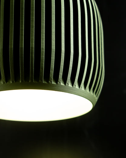 Minimalist Pendant Light, Sculptural Ceiling Shade, Ambient Hanging Lamp Kitchen Island, Dining Room