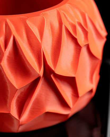 Succulent Planter, Minimalist Pot, Modern Indoor Desk Elegant Shelf Display, White