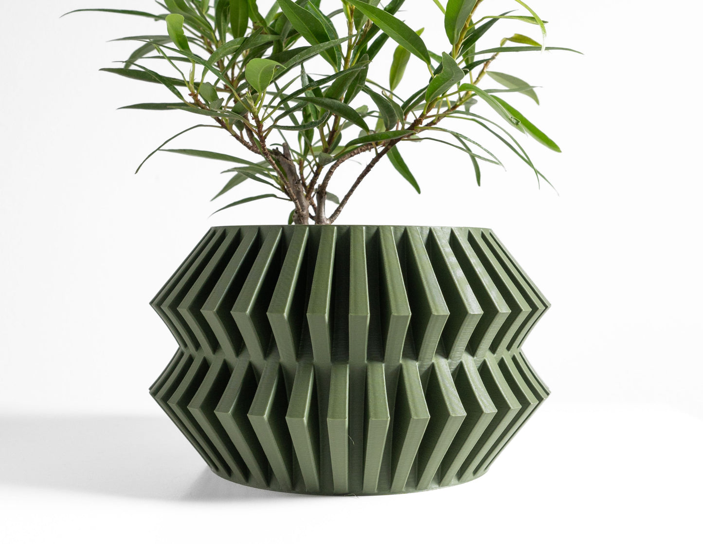 Planter Pot, Succulent Vessel, Indoor Plant Holder, Workspace Container, Styled Home Organizer Accent