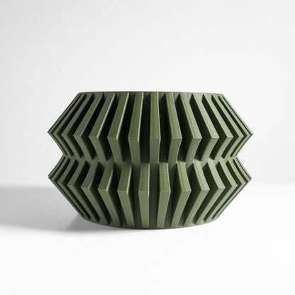 Planter Pot, Succulent Vessel, Indoor Plant Holder, Workspace Container, Styled Home Organizer Accent