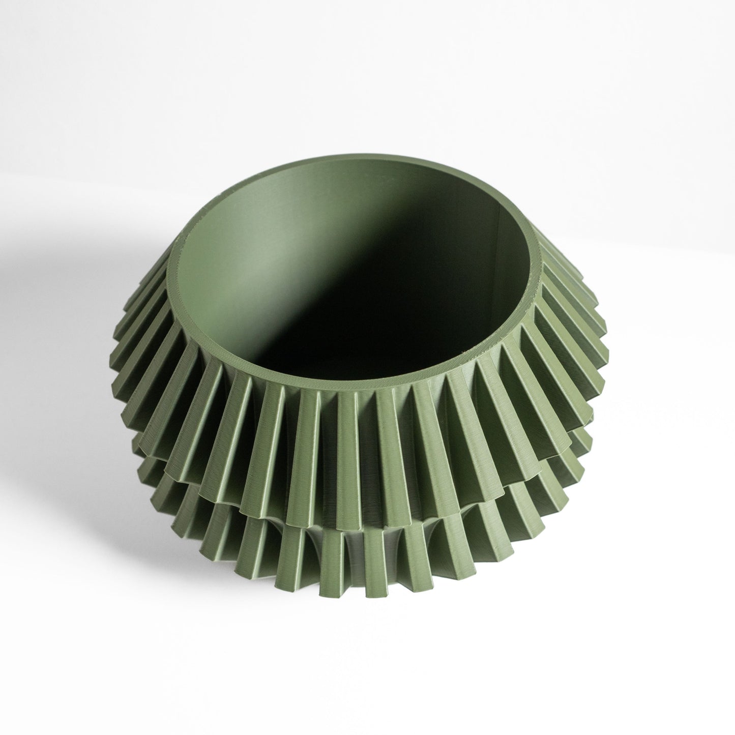 Planter Pot, Succulent Vessel, Indoor Plant Holder, Workspace Container, Styled Home Organizer Accent