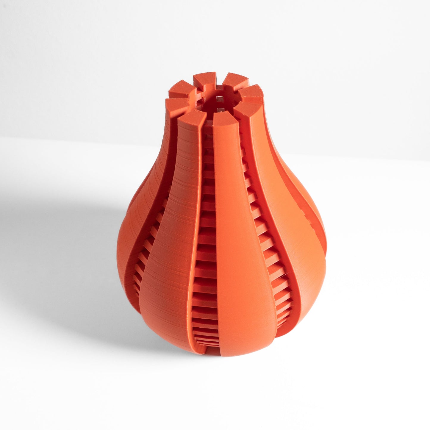 Modern Vase, Tabletop Decor, Sculptural Wave, Minimalist Interiors Desk Organizer