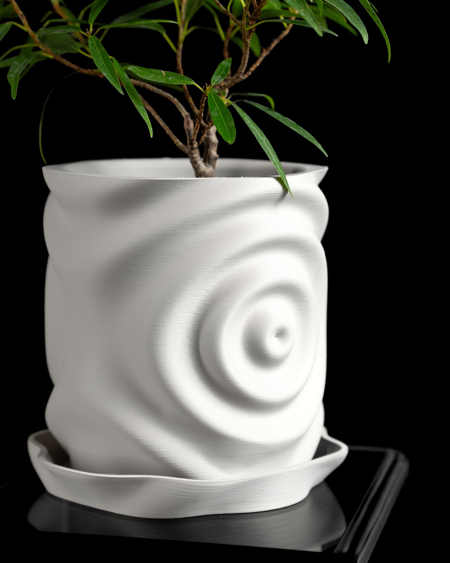 Waterdrop Planter Pot, Indoor Plant Holder, Minimalist Decorative Showpiece, Shatterproof 3D Decor, Modernplanter
