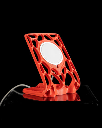 MagSafe Phone Stand, Minimalist Charging Dock, Space-saving Desk Holder, Sophisticated