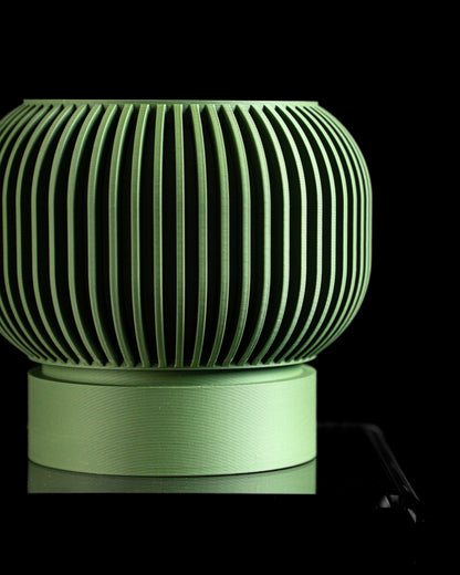 Modern Geometric Planter Pot, Contemporary Stylish Sculptural Succulent Friendly Organizer, Japandi Style Herb Container