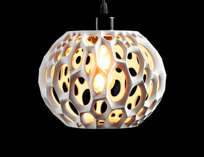 Pendant Lamp, Sculptural Shade Dining Island, Contemporary Hanging Accent Lighting