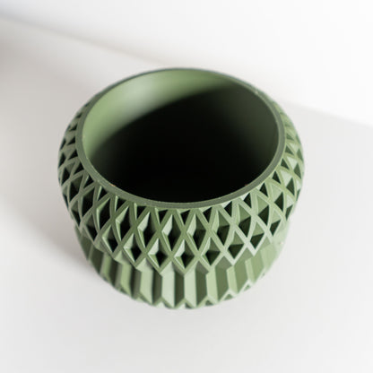 Planter Pot, Indoor Plant Container, Succulent Holder, Desk Organizer, Minimalist