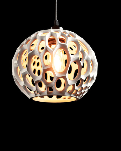 Pendant Lamp, Sculptural Shade Dining Island, Contemporary Hanging Accent Lighting
