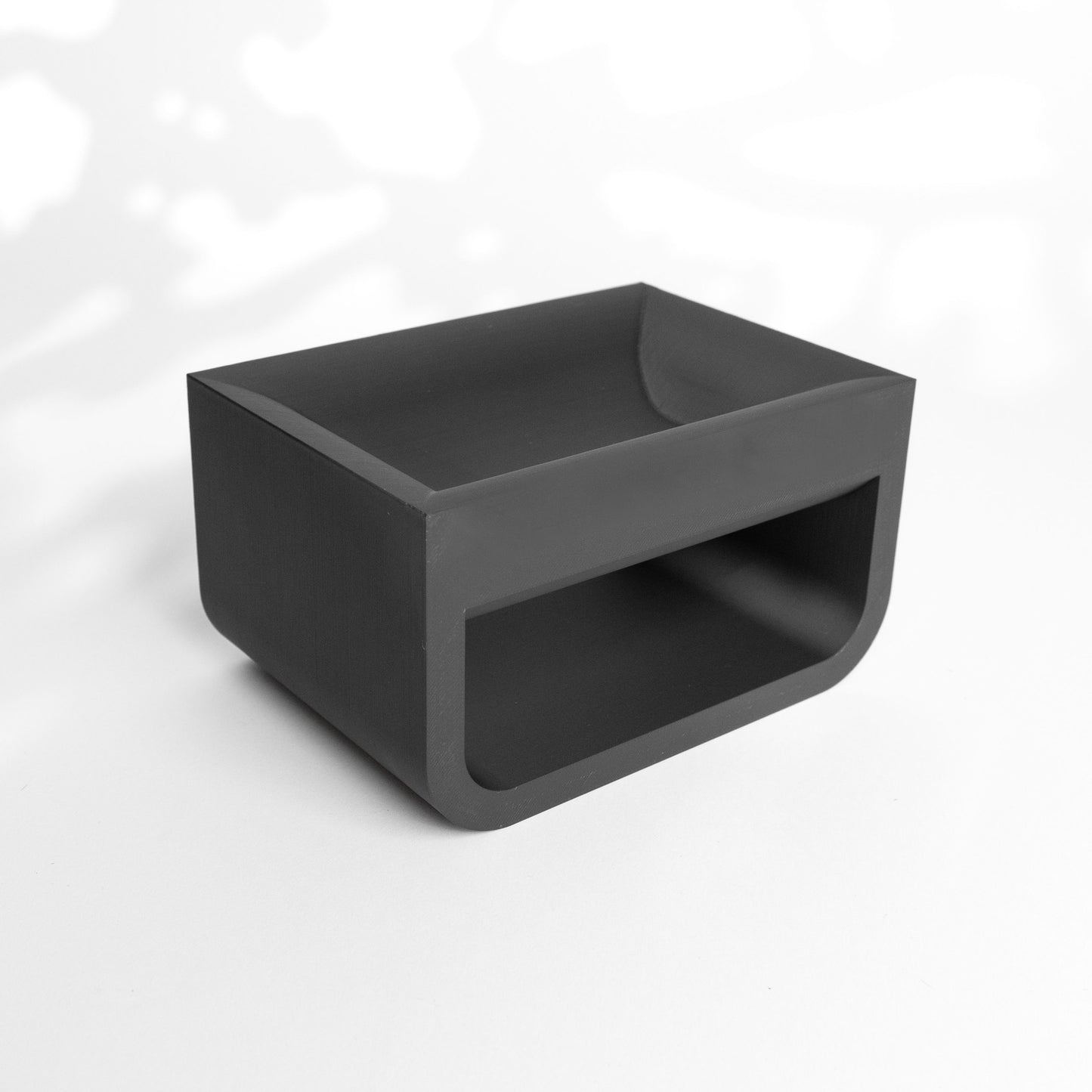 Storage Container, Minimalist Countertop Organizer, Sculptural Catchall Jar, Vanity