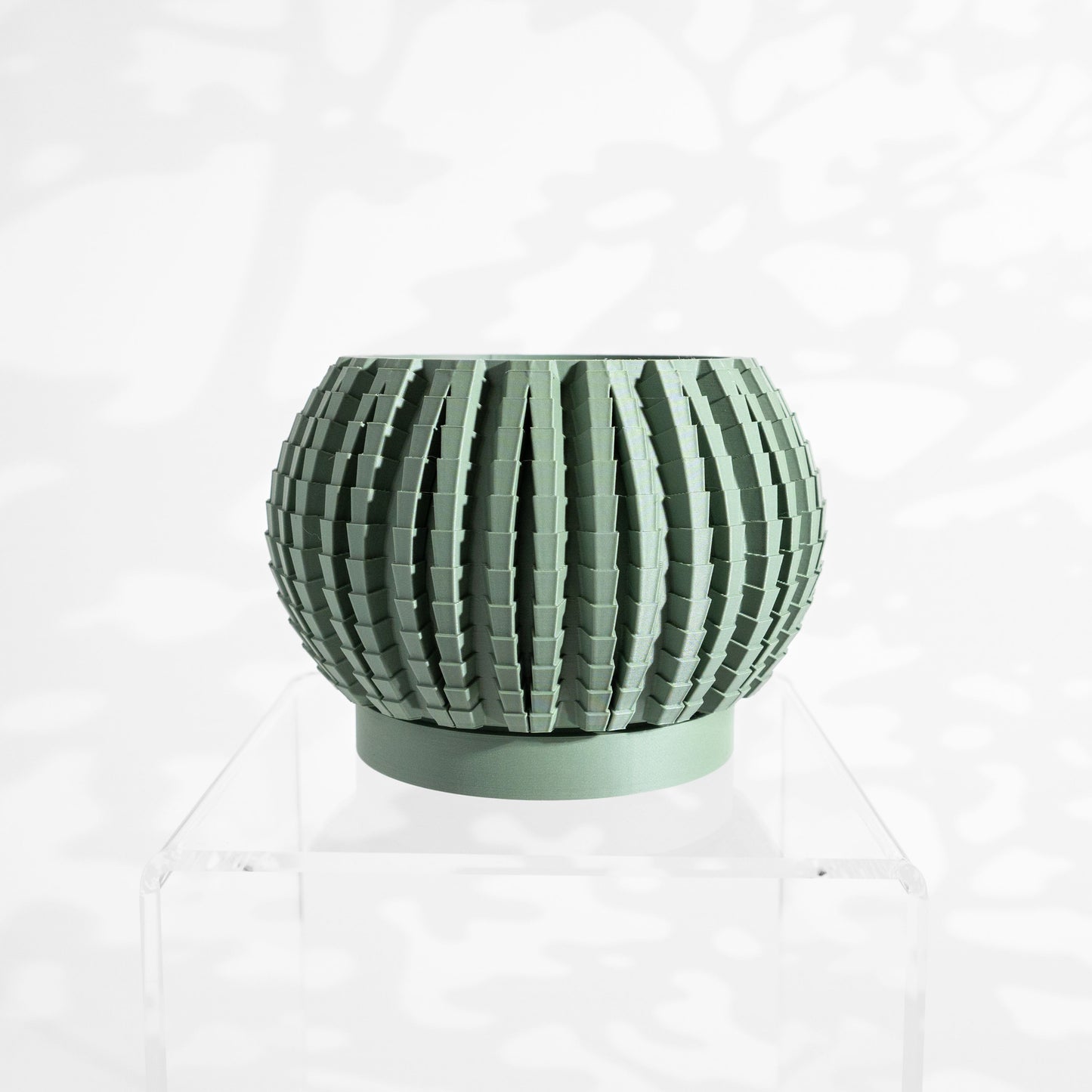 Modern Planter, Japandi Succulent Vessel, Minimalist Desk Organizer, Architectural Accent