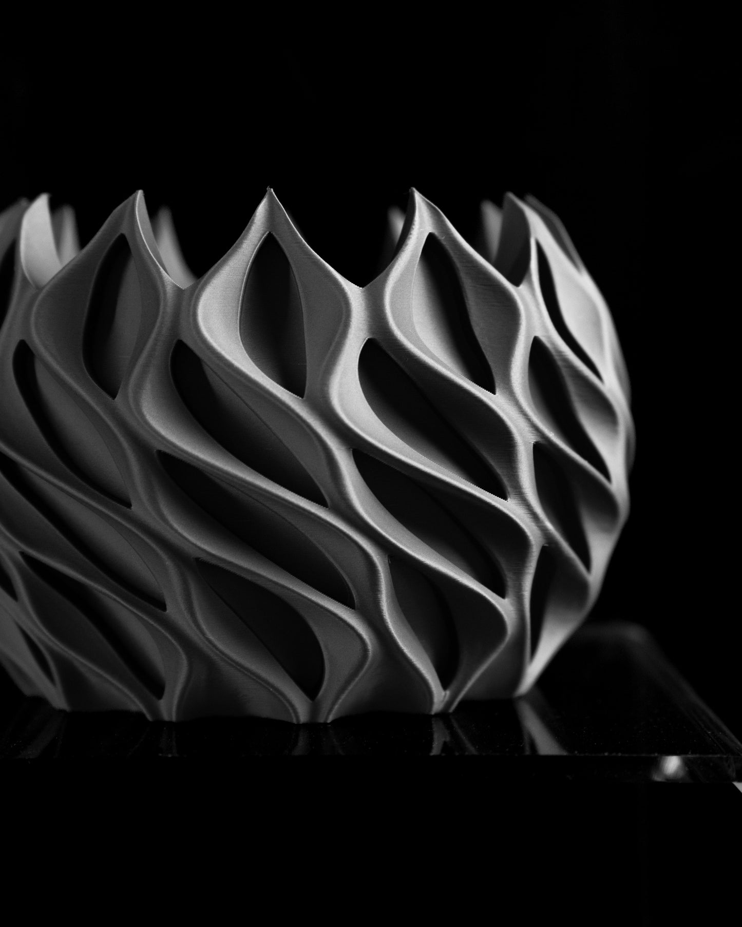 Planter Pot, Geometric Succulent Vessel, Architectural Desk Accent, Modern Minimal