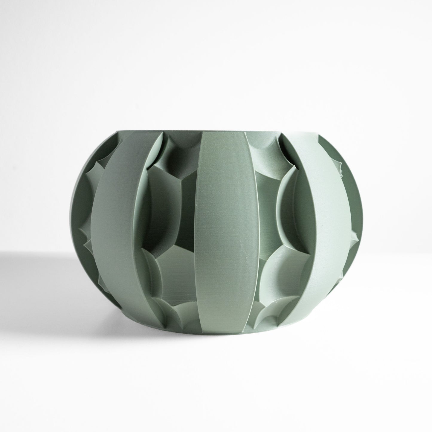 Artistic Planter Pot, Compact Home Indoor Container, Succulent and Herbal Holder, Sustainable Decor