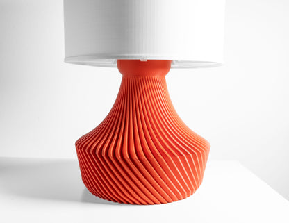 Modern Table Lamp, Minimalist Bedside Nightstand Light, Cozy Ambient AccentLighting