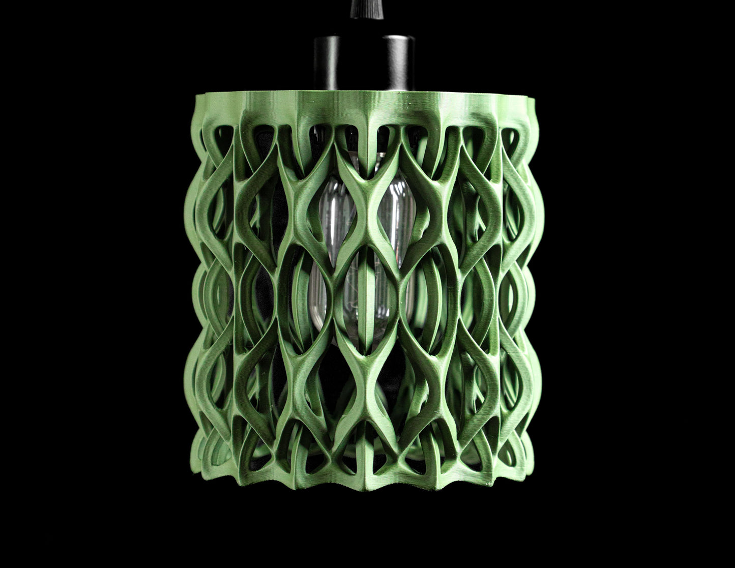 Minimalist Pendant Lamp, Contemporary Sculptural Shade, Ambient Lighting for Kitchen Island, 3D Printed
