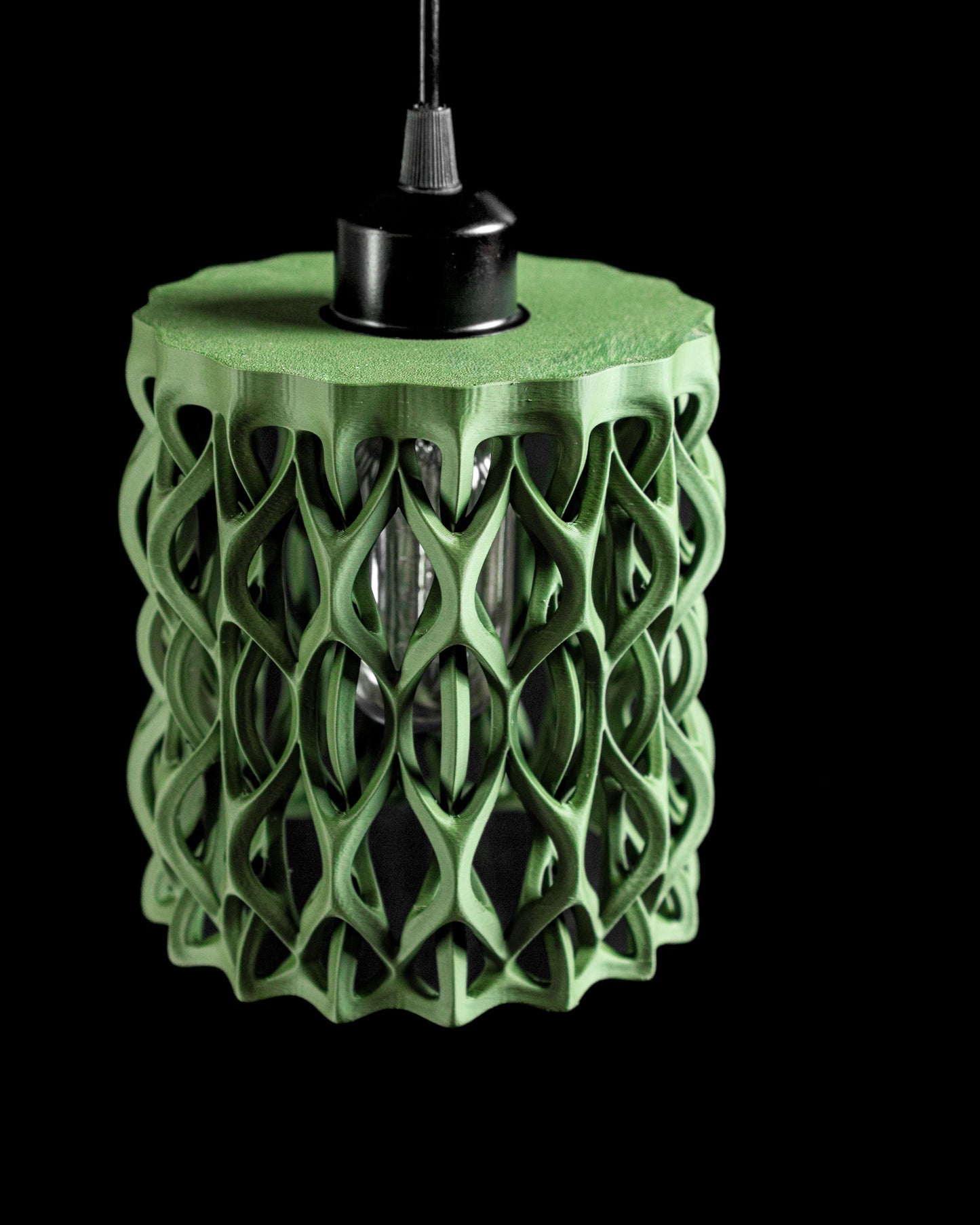 Minimalist Pendant Lamp, Contemporary Sculptural Shade, Ambient Lighting for Kitchen Island, 3D Printed