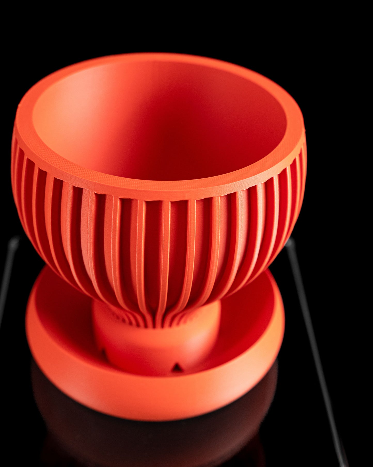 Planter Pot, Geometric Contemporary Succulent Holder, Plant Decor, Herb Container, Decorative Vessel