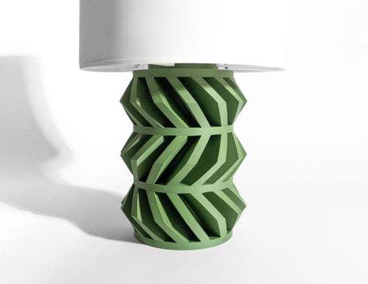 Table Lamp, Sculptural Bedside Ambient Lighting, Modern Decorative Nightstand Accent