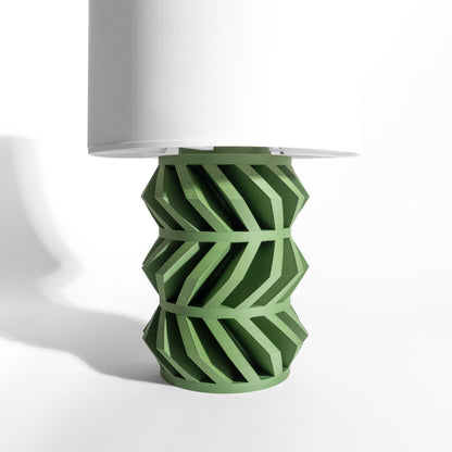 Table Lamp, Sculptural Bedside Ambient Lighting, Modern Decorative Nightstand Accent