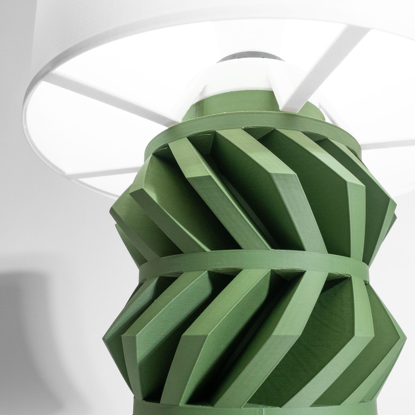 Table Lamp, Sculptural Bedside Ambient Lighting, Modern Decorative Nightstand Accent