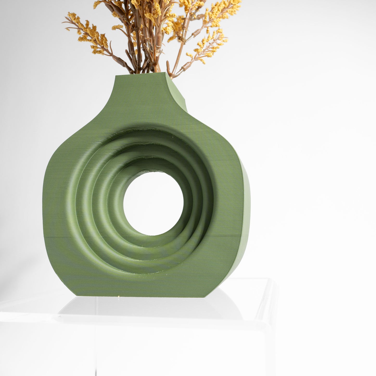 Unique Geometric Sculpture Vase, Contemporary Tabletop Statement, Stylish Decorative Vessel, Elegant Modern Floral Display