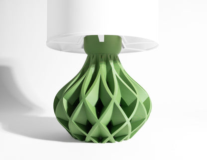 Table Lamp, Workstation Light, Bedside Accent, Ambient Nightstand Lighting Minimal Contemporary