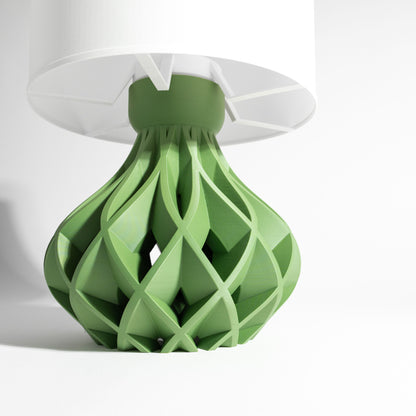 Table Lamp, Workstation Light, Bedside Accent, Ambient Nightstand Lighting Minimal Contemporary