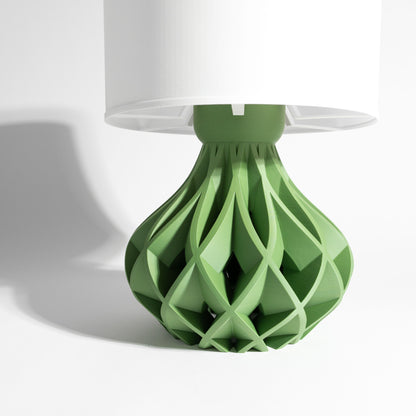 Table Lamp, Workstation Light, Bedside Accent, Ambient Nightstand Lighting Minimal Contemporary