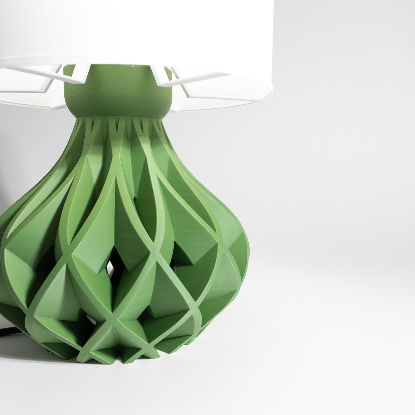 Table Lamp, Workstation Light, Bedside Accent, Ambient Nightstand Lighting Minimal Contemporary